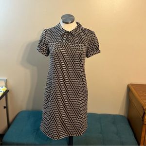 Vintage 1960's (Brown/cream) dress